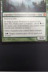 MTG Magic: The Gathering - Nylea, God of The Hunt (166) Theros THS