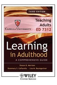 (Wcls)Learning in Adulthood 3e Capella