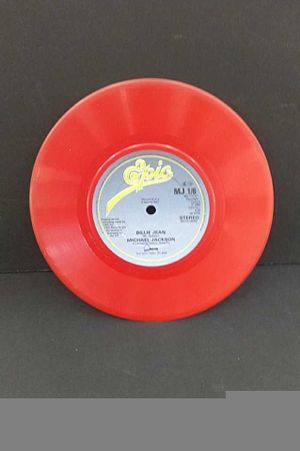 Billie Jean/It's the Falling InLove 45 (Red Vinyl) image number 2
