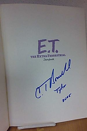 Signed E.T.: The Extra-Terrestrial Storybook image number 1